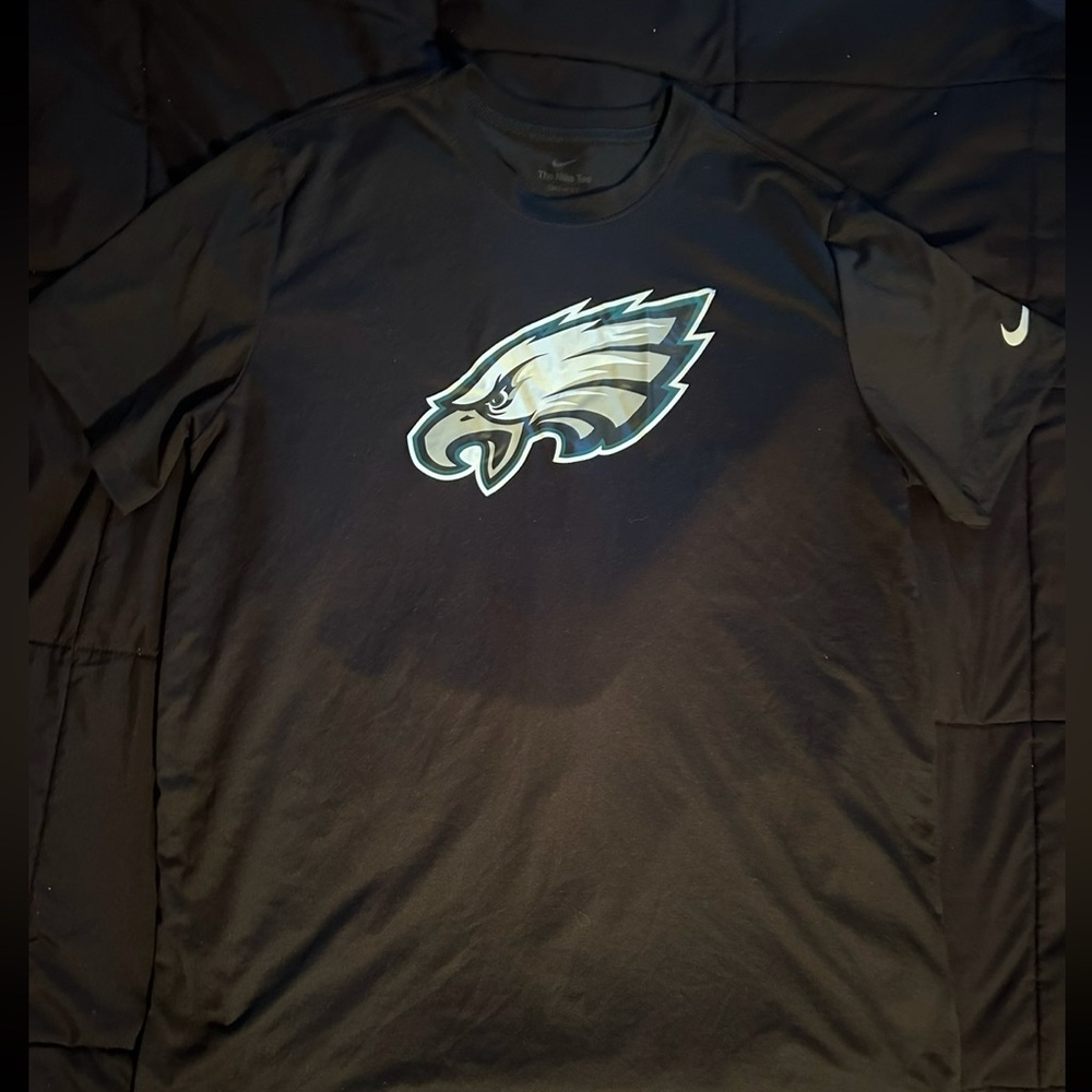 Philadelphia Eagles Nike Dri-Fit Black T Shirt Size XL